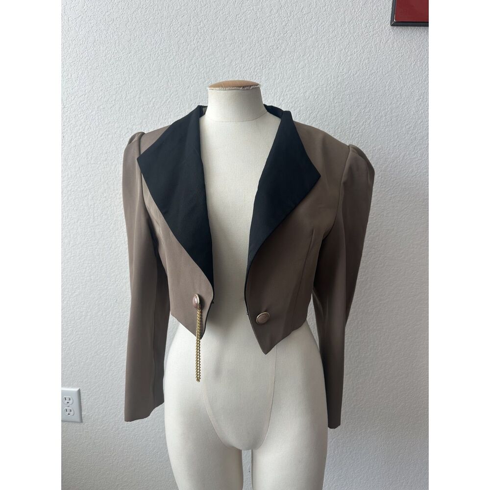 Vintage Marvel Moi Cropped Blazer Jacket